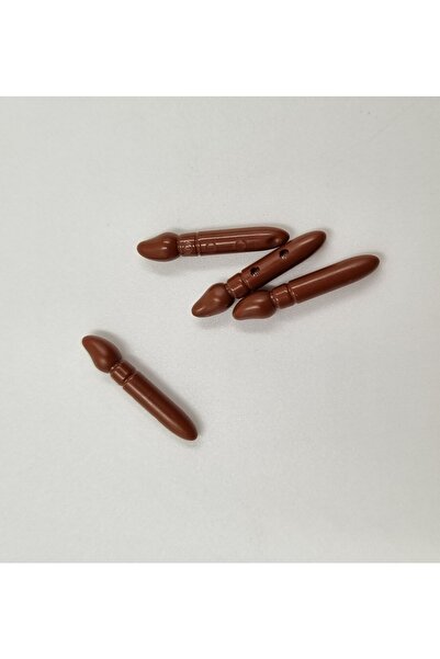 LEGO Original Accessory Custom Minifigure Minifigure Brown Painting Size Brus...