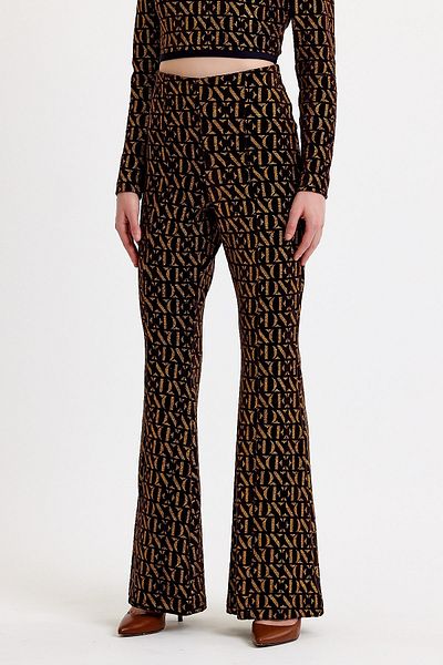 JAHR MARC Extra High Waist Flared Trousers