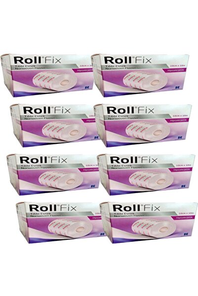 ROLLFİX Roll Fix Tıbbi Esnek Flaster 10 Cm X 10 Mt (8 Kutu)