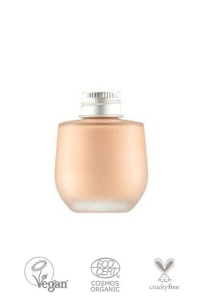 baims Fluid Foundation Excellent Skin Refill Organic Vegan Foundation 20 Nude Light