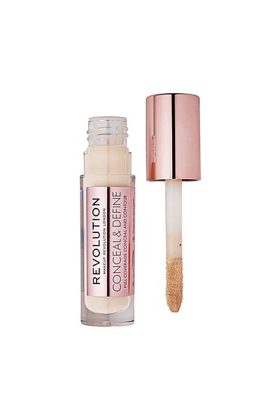 MAKEUP REVOLUTION Revolution Conceal Define 16 Hour Effective Matte Finish Concealer No: C2* 2 Pieces