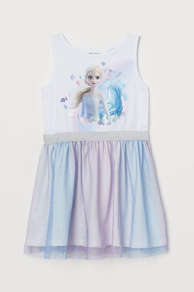 SeaBubbles Elsa Skirt Tulle Glitter Children's Dress