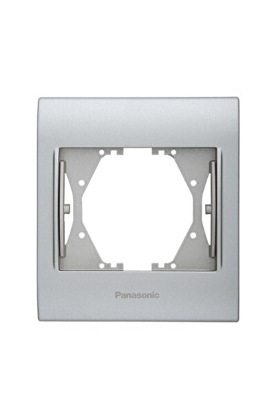 PANASONIC Viko Thea Blu Chrome Matt + White Single Frame