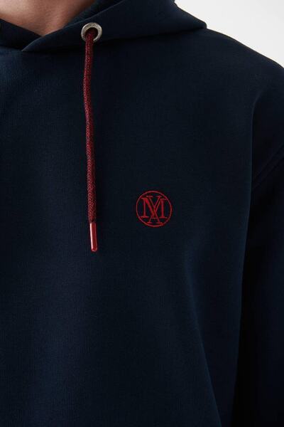 Mavi 065809-29743-22k Чоловіча світшот з капюшоном, темно-синій