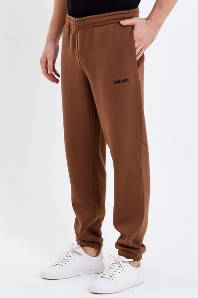 JAHR MARC Καφέ Oversize Ανδρικό Φούτερ