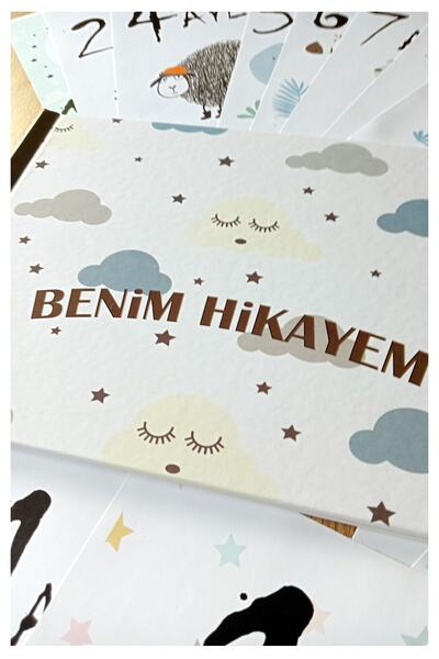 NATUREL Pregnancy And Mother & Baby Diary + Pen + Sticker + Memory Cards