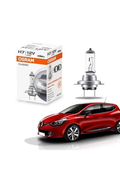 Osram Renault Clio Iv Uyumlu Kısa Far Ampülü (2012-2020) H7