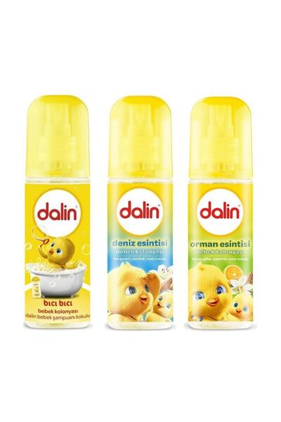 Dalin Bebek Kolonya Seti (orman Esintisi 150ml - Deniz Esintisi 150ml-bıcı Bı...