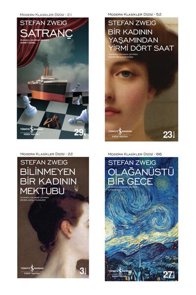 TÜRKİYE İŞ BANKASI KÜLTÜR YAYINLARI Satranç + Bir Kadının Yaşamından Yirmi Dö...