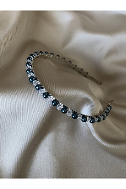 DOĞA ART STORE Μπλε ναυτικό & Κρυστάλλινο στέμμα