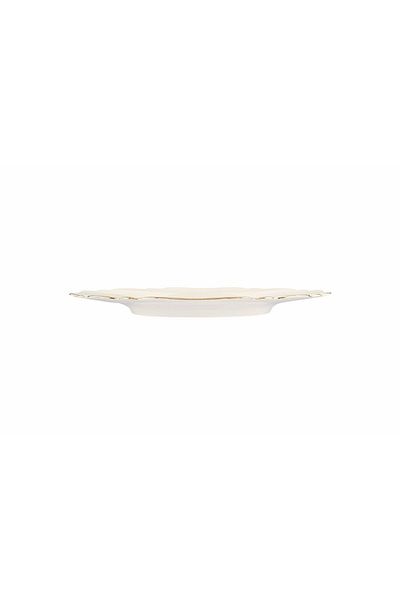 Porland Tide Gold Gilded Boat Plate 24cm 04alm007275