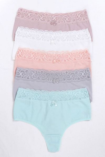 Nicoletta Slip - Mehrfarbig - 5er-Pack