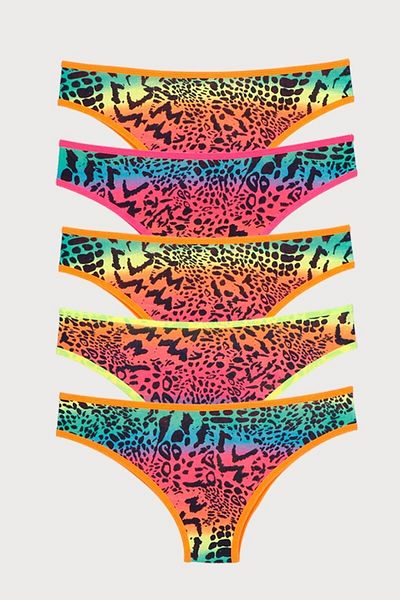 Nicoletta Slip - Mehrfarbig - 5er-Pack