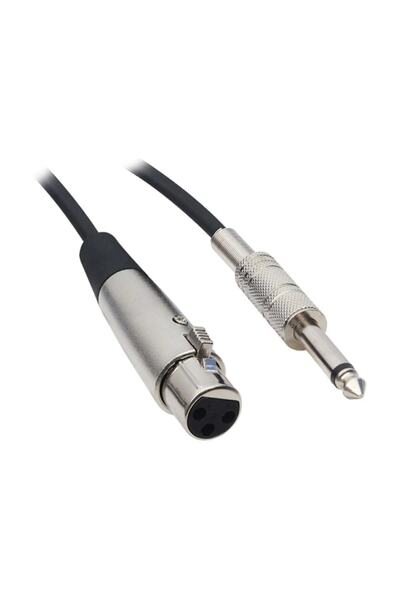 nelerbulurum Mikrofon Kablosu Gitar - Xlr 5 Metre Mikrofon Ara Kablosu