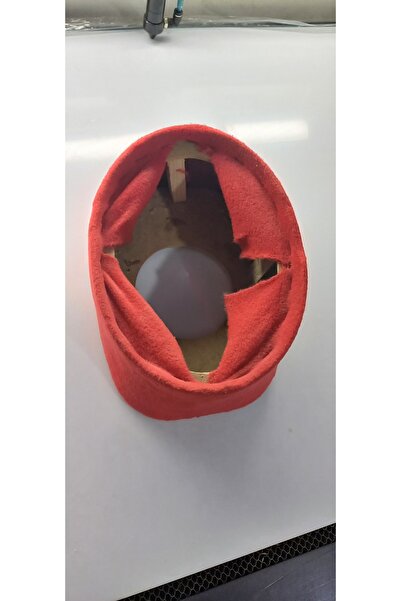 Universal Tekli Oval Yükseltme Kabin Kırmızı