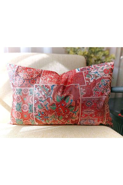 Alacastore Husă de pernă cu motiv Kilim anatolian