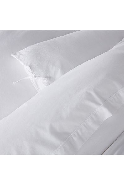 makiteks Калъфка за възглавница 50x70, 100% памук, 57 бр., с тъкана дантела