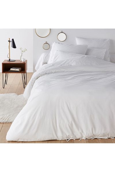 makiteks Калъфка за възглавница 50x70, 100% памук, 57 бр., с тъкана дантела