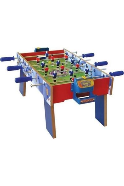 AKÇİÇEK OYUNCAK Matrax Ahşap Masa Maçı Oyunu Ayaklı Mega