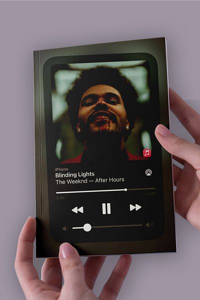 Namgo Caietul necăptușit A5 The Weeknd Spotify (50 de coli)