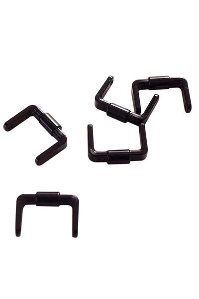 LEGO Original Accessory Custom Minifigure Minifigure Utensil Bucket 1 X 1 Handle Bucket Black Handle 2 Pieces