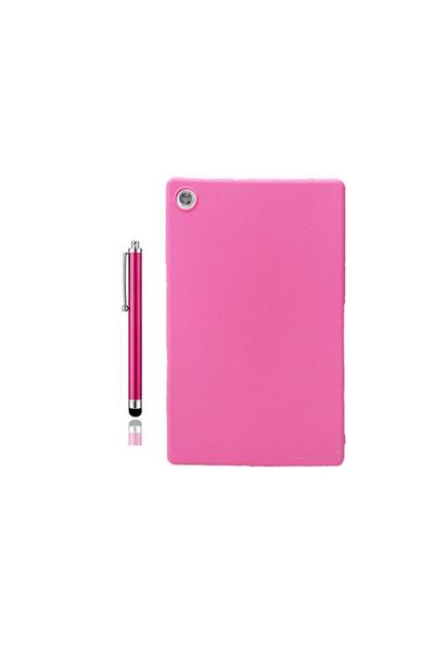 piblue Lenovo M8 Tb-8505f Tb-8505fs Uyumlu Esnek Silikon Tablet Kılıfı + Tabl...
