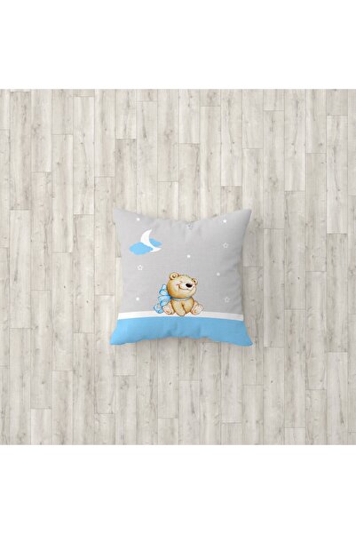 Talia Home Husă de pernă pentru cameră pentru copii cu model de ursuleț drăgu...