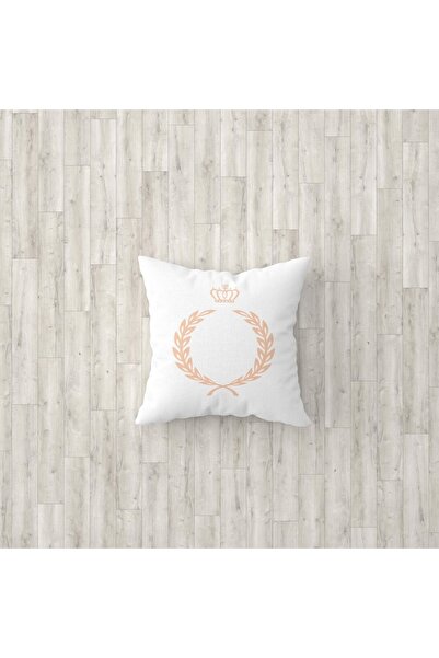 Talia Home Husă de pernă pentru cameră pentru copii, model coroană portocalie, 3 piese Tlakr-026