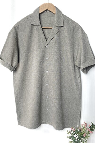 MİRMARONİ Ανδρικό κοντομάνικο πουκάμισο από βαμβάκι New Season