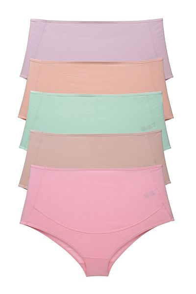 Nicoletta Slip - Rosa - 5er-Pack