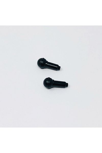 LEGO Original Accessory Moc Custom Minifigure Minifigure Microphone Black 2 Pieces to Send