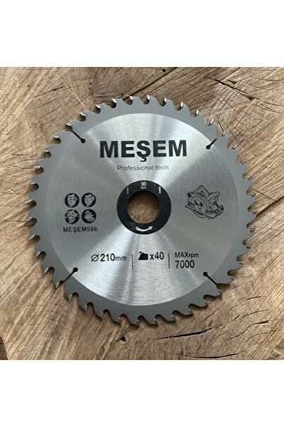 Meşem 210mm Elmas Testere Sunta Mdf Ahşap Odun Kesme Testeresi