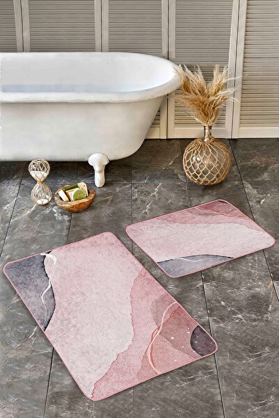 Realhomes Set of 2 Puppy Mouth on the Floor Canvas Motif Painted Patterned Bo...