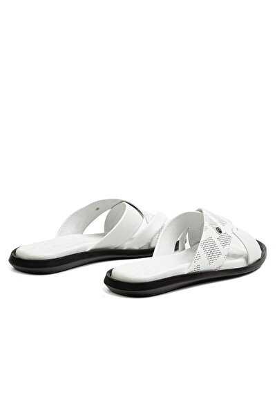 Pierre Cardin ®| PC-7120 - 2162 White - Men's Slippers