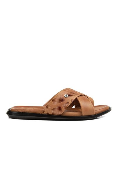 Pierre Cardin ® |   PC-7120 - 2162 Tan - Ανδρικές Παντόφλες