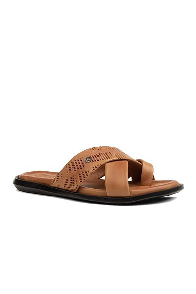 Pierre Cardin ® |   PC-7120 - 2162 Tan - Ανδρικές Παντόφλες