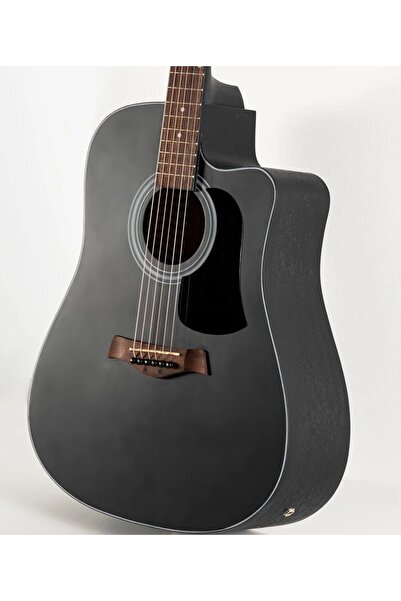 VALLER Ag240-bk Eq Siyah Elektro Akustik Gitar