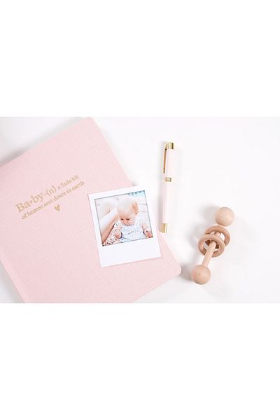Chapters Baby Memory Book - Pale Pink