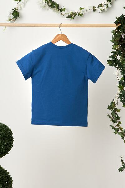 Babygiz Κοριτσίστικο κοντό μανίκι Crew λαιμόκοψη αντι-ιδρώτα, μαλακό άνετο μπλουζάκι από 100% βαμβάκι χτενισμένο