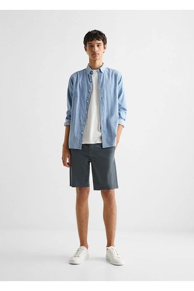 Mango Teen Tricou Albastru Pentru Copii
