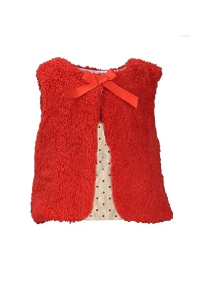 Zeyland Kız Bebek Kırmızı Yelek