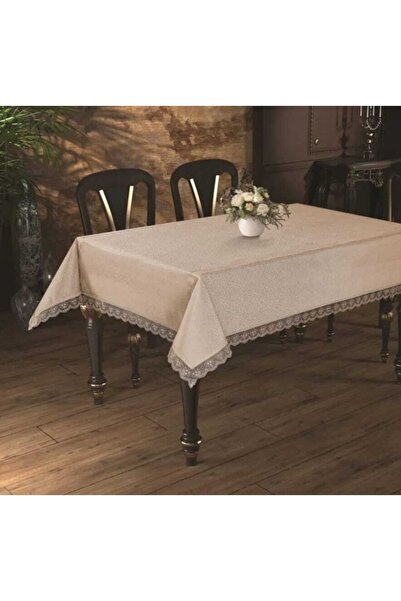 bursa çeyiz Kdk Masa Örtüsü Cappicino