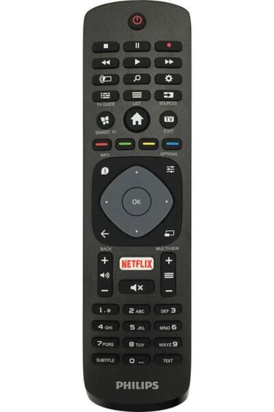 Philips Tüm Markalarla Uyumlu Netfilix Tuşlu Tv Kumandası LOGOSUZ