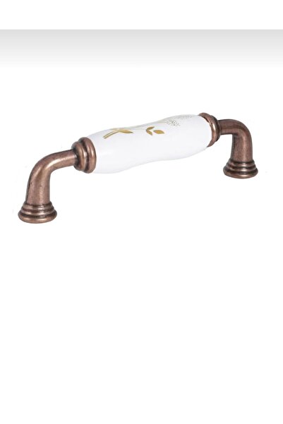 Porcellana Perla Porselen Kulp Dolap-çekmece-mutfak-safir(9,6cm )-bakır- Altın-stk5179