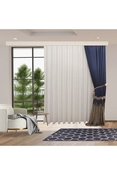 perhal perde ve halı New Model Real Thick Chain Wrinkle-Free Skirts Leaded Pleatless Latest Fashion Tulle Curtain
