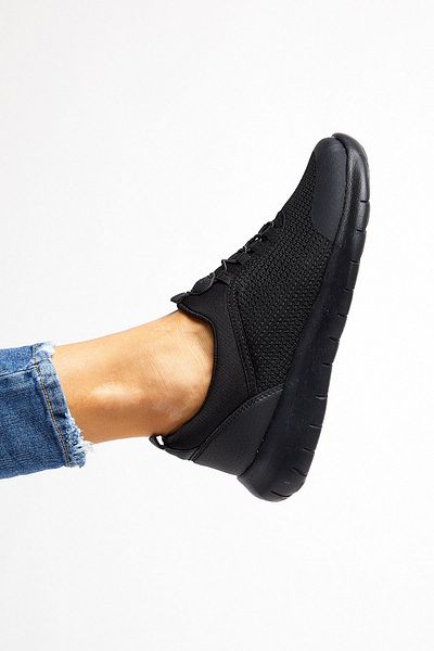 Tonny Black Sneaker - Schwarz - Flacher Absatz