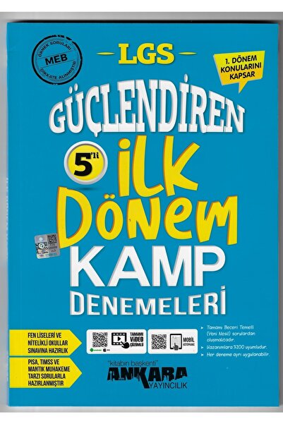 kitabın başkenti ankara yayıncılık Lgs “1. Dönem” 5’li Kamp Denemeleri