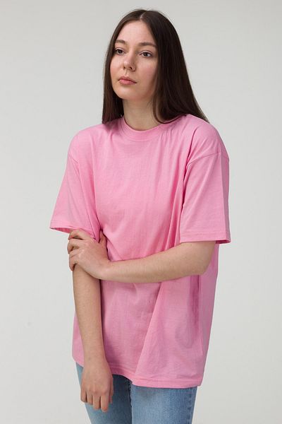 MODAGEN Μπλουζάκι Unisex Pink Brooklyn 1898 με στάμπα Oversize