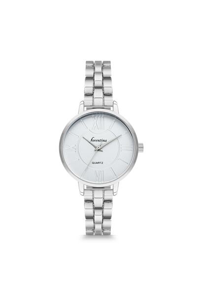 Forentina Gri Metal Kadın Kol Saati Ps1788