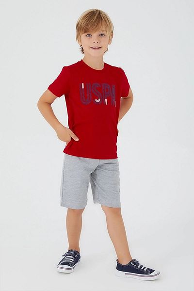 U.S. Polo Assn. Boy's Waiter Size Bermuda Suit